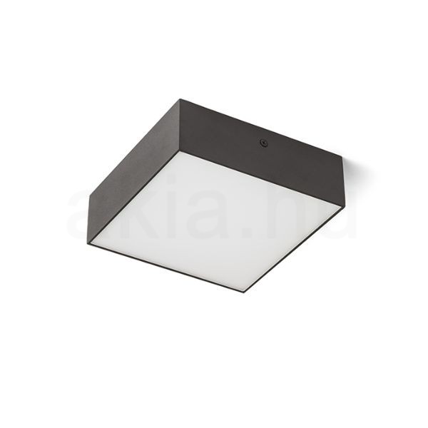 LARISA SQ 17 mennyezeti lámpa fekete  230V LED 15W  3000K