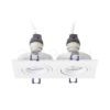 PASADENA GU10 SQ II süllyesztett lámpa fehér  230V LED GU10 2x7W