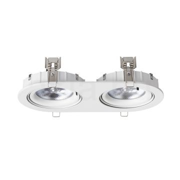 ZIZI II süllyesztett lámpa fehér  230V LED G53 15W