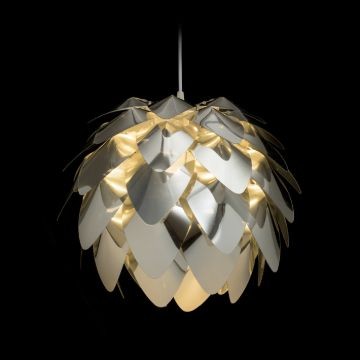 ENCOMBRE függő lámpa  krómozott fólia 230V LED E27 15W