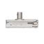 1F adapter ezüstszürke  230V 