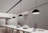 MONROE 30 háromfázisú áramkörös sínre matt fekete/fehér  230V LED E27 11W