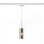 SANSSOUCI háromfázisú áramkörös sínre  krómozott üveg 230V LED E27 15W