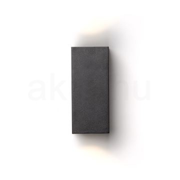 KUBI II antracitszürke 230V LED 2x3W 56° IP54 3000K