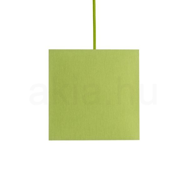 TEMPO 15/15 lámpabúra  Chintz lime/fehér PVC  max. 28W
