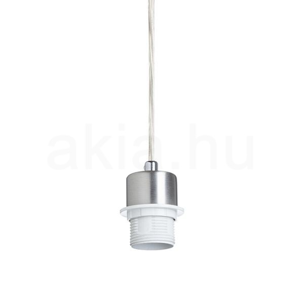 MORE 80 mennyezeti függőlámpa alap  króm 230V LED E27 3x15W