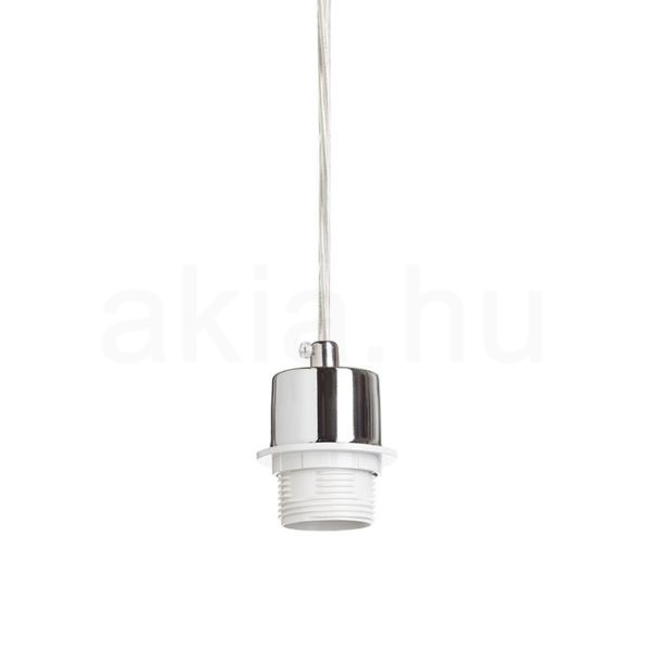 MORE 80 mennyezeti függőlámpa alap  matt nikkel 230V LED E27 3x15W