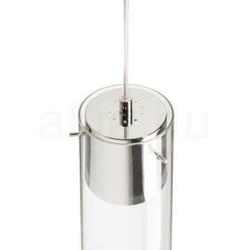 GARNISH függő lámpa  tiszta üveg/króm 230V GU10 9W