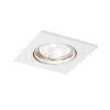 TOPIC SQ dönthető lámpa matt fehér  230V LED GU10 8W