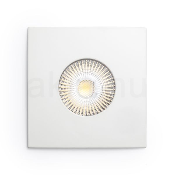 WATERBOY SQ  matt fehér  230V LED 10W 40° IP65  3000K