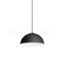 MONROE 30 függő lámpa matt fekete/fehér  230V LED E27 11W
