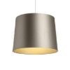 ASPRO 40/30 lámpabúra  Monaco galamb szürke/ezüst PVC  max. 23W