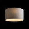 RON 55/30 lámpabúra  Chintz világosszürke/fehér PVC  max. 23W
