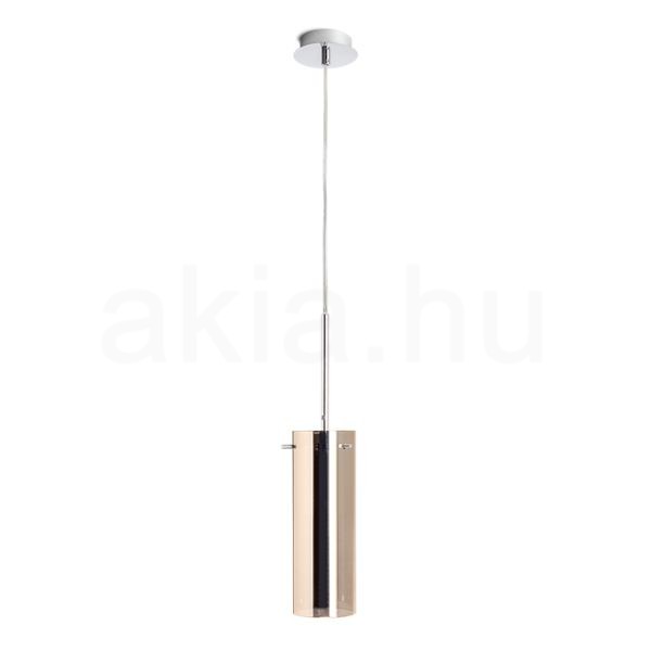 SANSSOUCI I függő lámpa  réz üveg 230V LED E27 15W