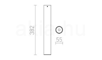 RIGA 38 mennyezeti lámpa fehér 230V LED 6W 38° 3000K