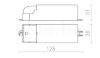 TRAFO 35-105W 12V AC DIMM   12V 105W