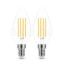 2 DB.LED Filament Canlde C35 7W E14 360° 2700K (806 lumen) szabályozható