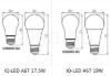 LED fényforrás IQ-LED A67 IQ-LED A67 N 19W-CW