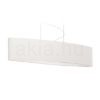 CASUAL 120/25 lámpabúra  Polycotton fekete/fehér PVC  max. 23W