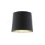 CONNY 35/30 állólámpa búra Polycotton fekete/fehér PVC max. 23W