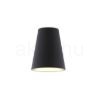 CONNY 25/30 asztali lámpaernyő Polycotton fekete/fehér PVC max. 23W