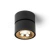 ALBANO felületre szerelhető fekete/aranysárga  230V LED 5W  3000K