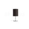 NYC/RON 15/20 asztali lámpa  Monaco petróleum kék/ezüst PVC/króm 230V LED E27 15W
