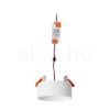 MARENGA RB1 40 süllyesztett lámpa fehér Eco PLA 230V LED 6W  3000K