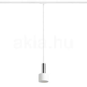 GIULIA 12 egy áramkörös sínre fehér króm 230V LED E27 11W