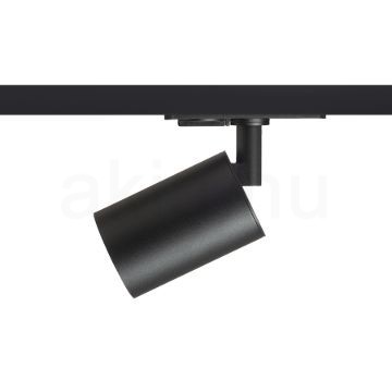 DUDE egyfázisú áramkörös sínre fekete  230V LED GU10 9W