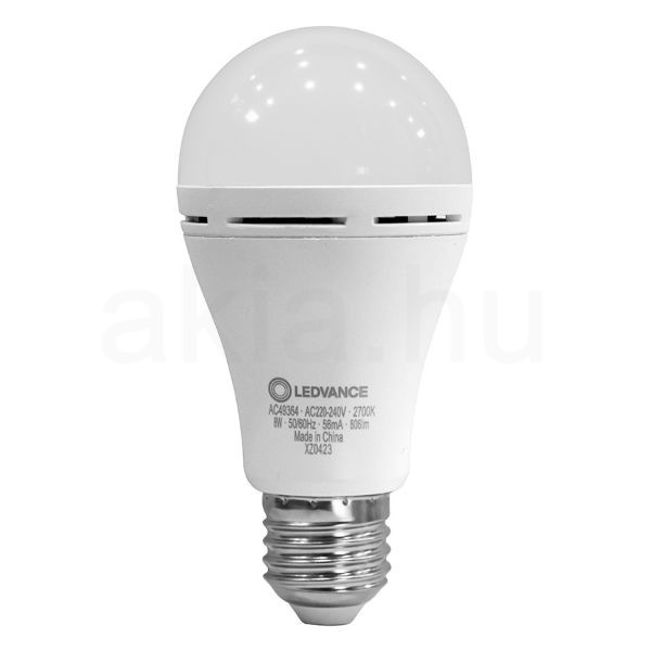OSRAM AKU Classic A ÚJRATÖLTHETŐ  matt 230V E27 LED EQ60  2700K