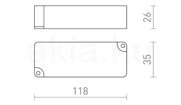 TRAFO 0-20W    230V/12V= 20W IP67