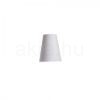 CONNY 25/30 asztali lámpaernyő Polycotton fekete/fehér PVC max. 23W