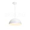 GLADYS 40 függő lámpa fehér/fehér 230V LED E27 30W