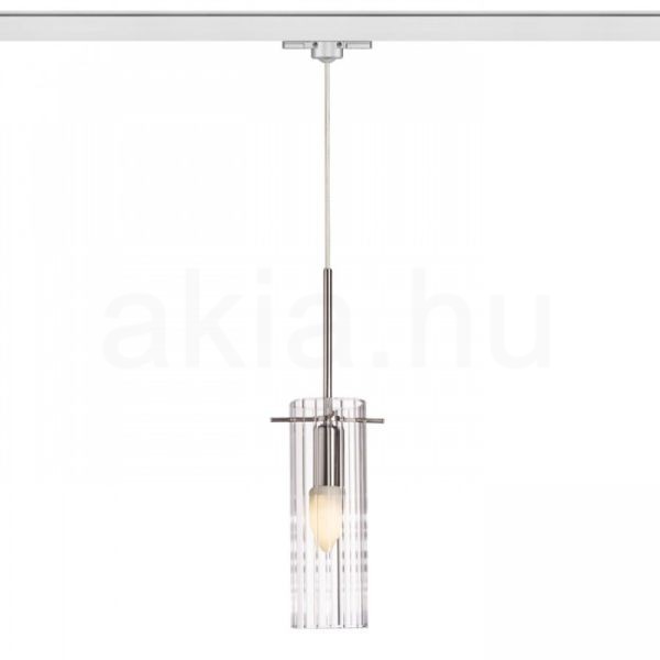 GIFT háromfázisú áramkörös sínre  tiszta üveg 230V LED E14 6W