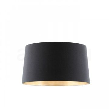 ASPRO 55/30 lámpabúra Polycotton fekete/réz fólia max. 23W