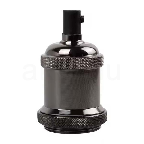 edison-izzo-foglalat-fenyes-fekete-szin-e27
